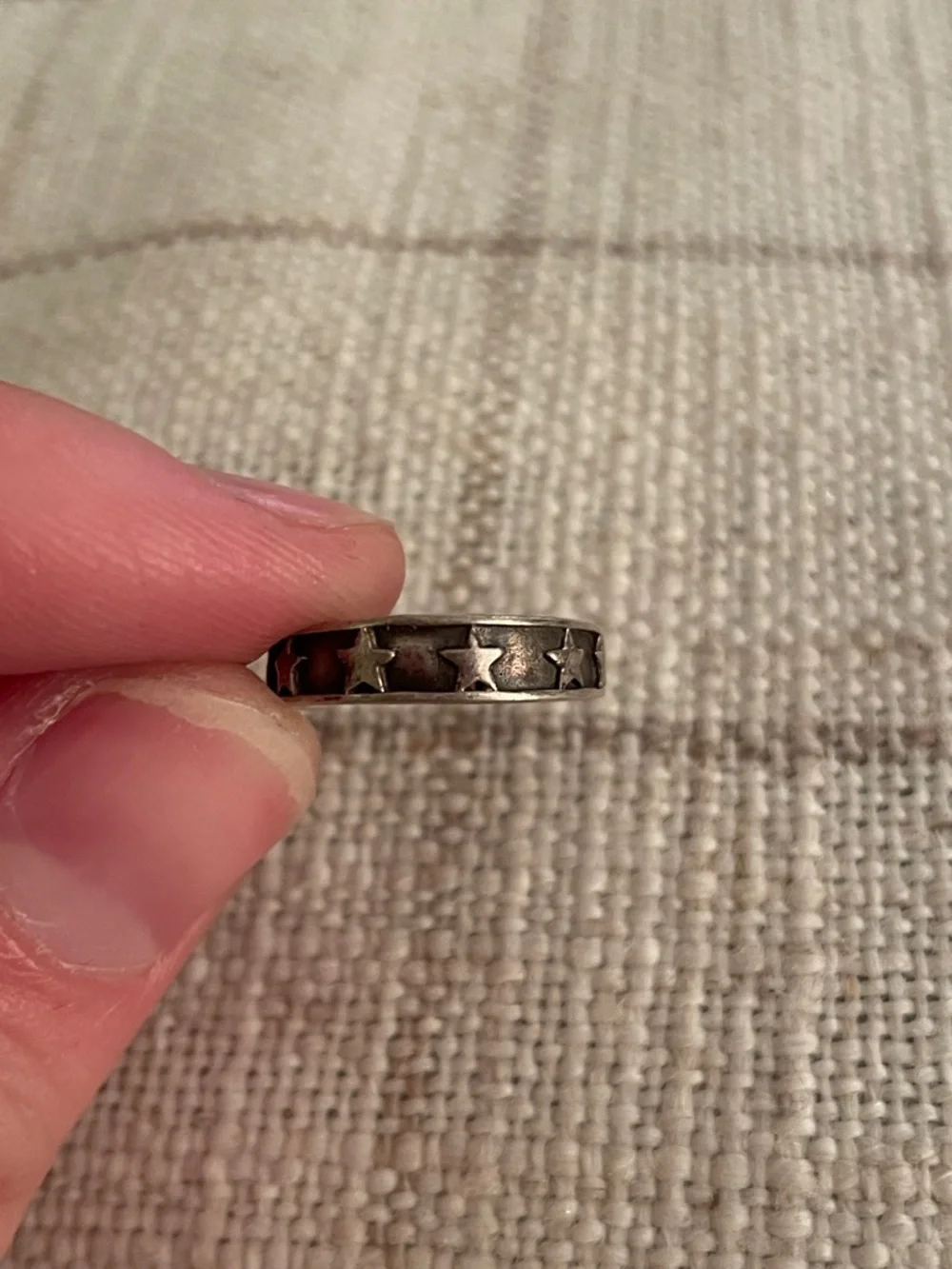 Set of Four Sterling Silver Toe Rings - Picture 4 of 13